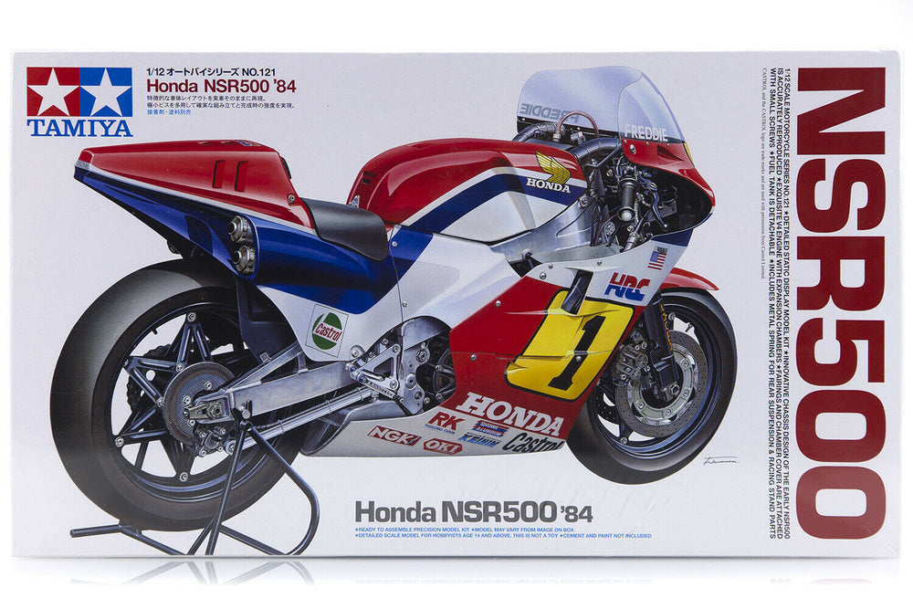 TAMIYA 1/12 Scale BIKES NSR500 '84 HONDA motorbike model kit