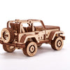 Wood Trick 3D wooden model kit Safari Car 4×4