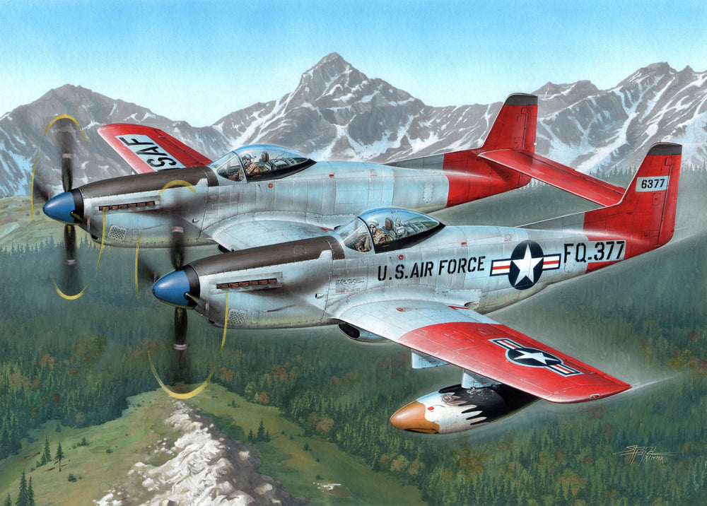 Special Hobby 1/72 Scale Twin Mustang "Alaskan" All-Weather Fighter