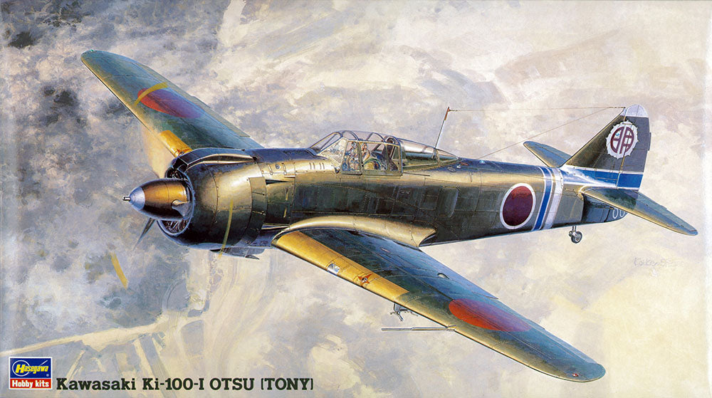 Hasegawa 1:48 Scale WW2 IJN Kawasaki Ki-100-I Otsu (Tony) plane model kit
