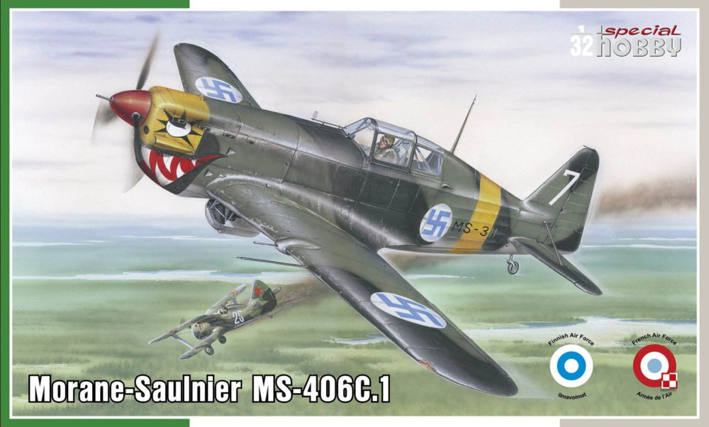 Special Hobby 1/32 Scale Morane-Saulnier MS-406C.1