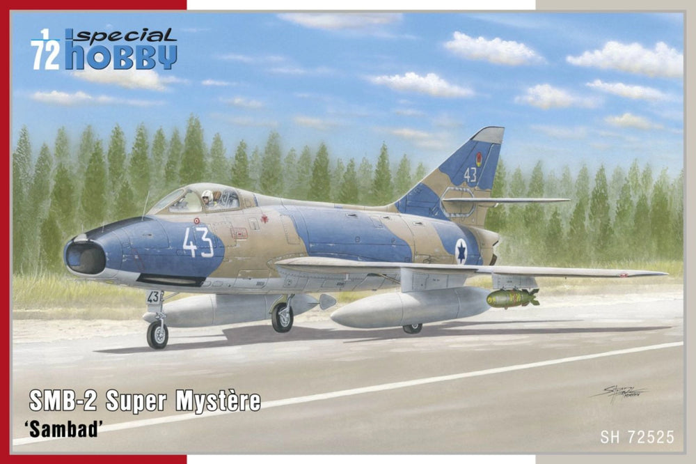 Special Hobby 1/72 Scale SMB-2 Super Mystere “Sambad”