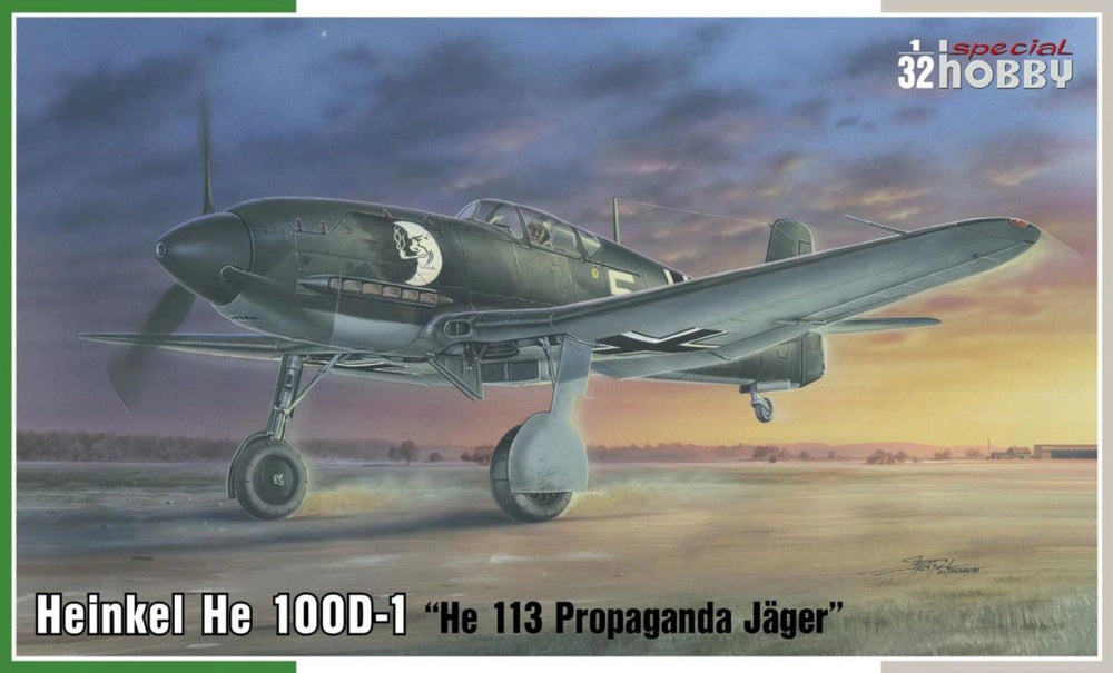 Special Hobby 1/32 Scale WW2 German Heinkel He 100D-1 "He 113 Propaganda Jager"