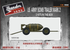Thunder Model 1/32 WW2 US Army Bomb Trailer Mark 2 Mod.1