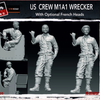Thunder Model 1/35 WW2 US Crew M1A1 Wrecker