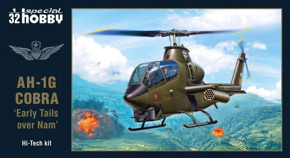 Special Hobby 1/32 Scale AH-1G Cobra 'Early Tails over Nam' 1/32
