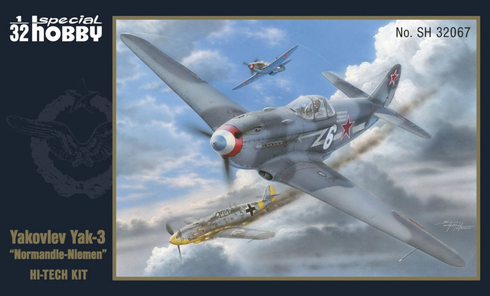 Special Hobby 1/32 Scale  Yakovlev Yak-3 "Normandie-Niemen" Hi-Tech Kit 1/32