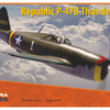 Dora Wings 1/48 Scale DORDW48051 Republic P-47B Thunderbolt, 1/48