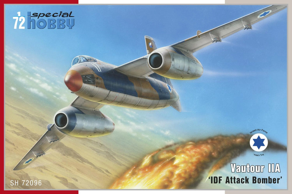 Special Hobby 1/72 Scale Vautour IIA ‘IDF Attack Bomber’ 1/72