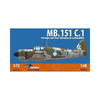 Dora Wings 1/48 Scale DORDW48039 MB.151 C.1 (foreign service), 1/48