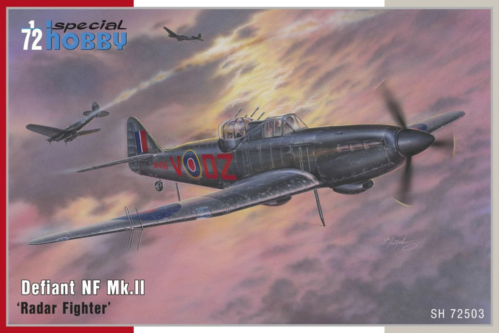 Special Hobby 1/72 Scale WW2 RAF Defiant NF Mk.II ‘Radar Fighter’ 1/72