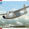 Special Hobby 1/72 Scale WW2 German Heinkel He 178 V-2 'First Jet Plane in the World' 1/72