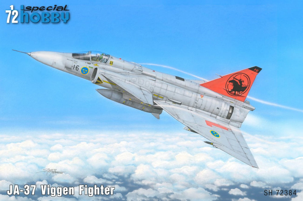 Special Hobby 1/72 Scale JA-37 Viggen Fighter 1/72