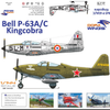 Dora Wings 1/144 Scale DORDW14401 Bell P-63A/C Kingcobra (2 in 1), 1/144