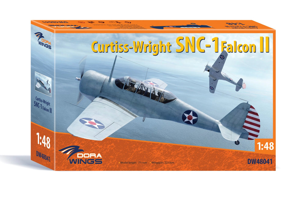 Dora Wings 1/48 Scale DORDW48041 Curtiss-Wright SNC-1 Falcon II, 1/48