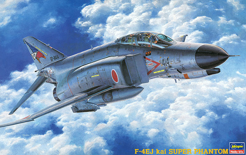 Hasegawa 1:48 F-4Ej Kai Phantom II 'Super Phantom' (One Piece Canopy Included)