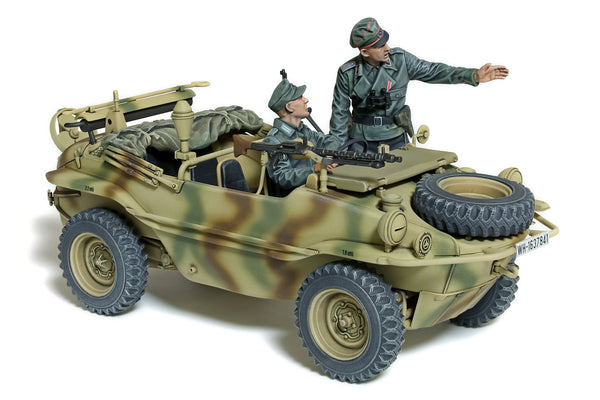 Tamiya 1/35 Scale WW2 German Schwimmwagen T166 WW car model kit