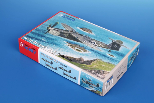 Special Hobby 1/72 Scale WW2 RAF Fairey Barracuda Mk.II 'Pacific Fleet' 1/72