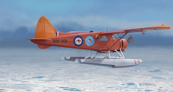 Dora Wings 1/48 Scale DORDW48060 DHC-2 Beaver Float Plane