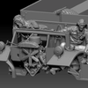 Thunder Model 1/35 WW2 LRDG Figures Crew set #2 