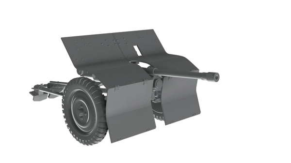 Thunder Model 1/35 WW2 Bofors 37 mm Anti-tank Gun