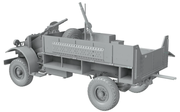 Thunder Model 1/35 WW2 LRDG F30 Wireless Truck