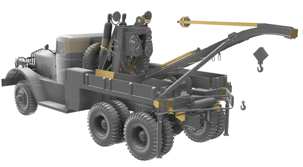 Thunder Model 1/35 WW2 US Heavy Wrecker Ward LaFrance Model 1000 Series 4