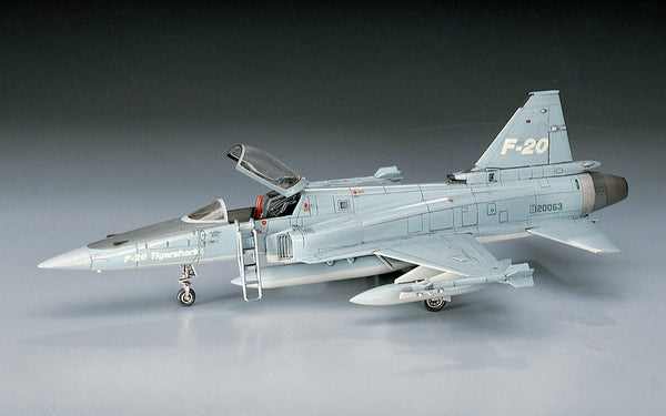 Hasegawa 1:72 scale F-20 Tigershark fighter plane model kit