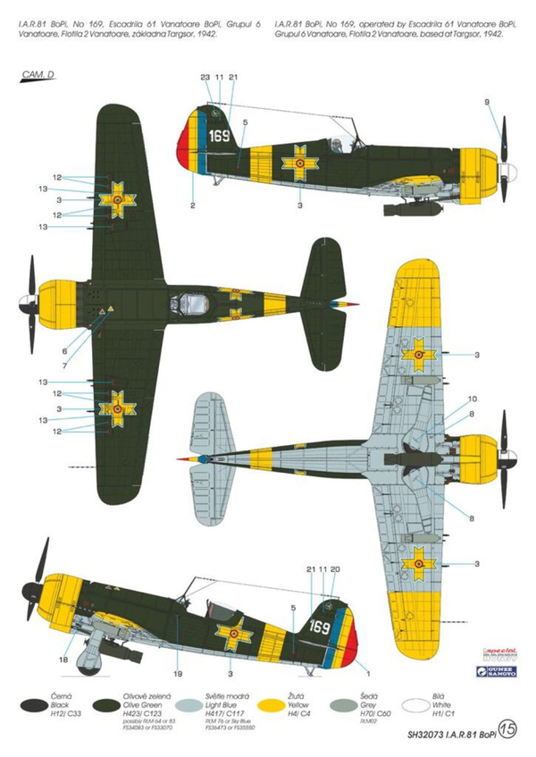 Special Hobby 1/32 Scale I.A.R.81 BoPi 'Dive Bomber' 1/32