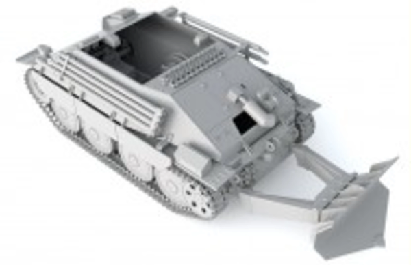 Thunder Model 1/35 WW2 German Bergepanzer Hetzer Late Special Edition