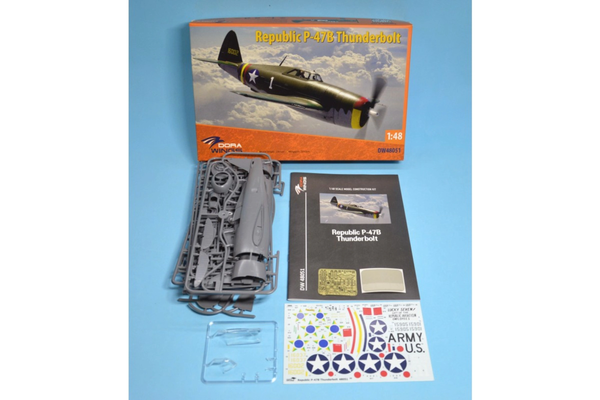 Dora Wings 1/48 Scale DORDW48051 Republic P-47B Thunderbolt, 1/48