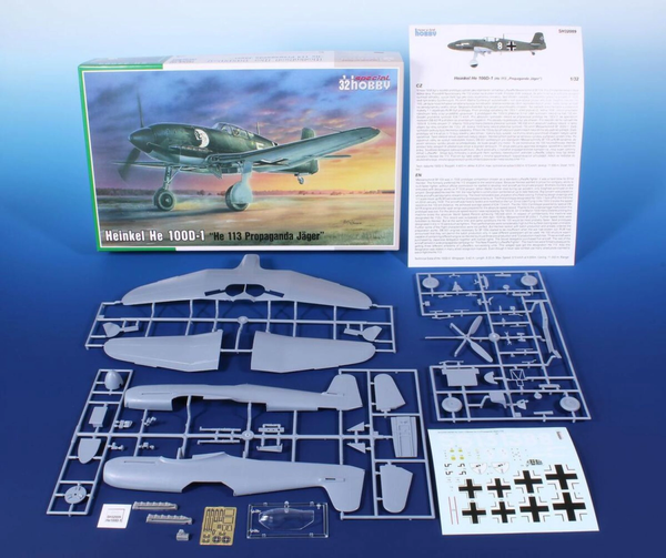 Special Hobby 1/32 Scale WW2 German Heinkel He 100D-1 