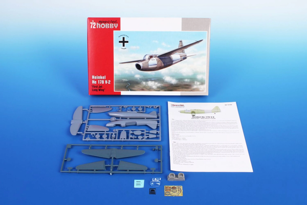 Special Hobby 1/72 Scale WW2 German Heinkel He 178 V-2 'First Jet Plane in the World' 1/72