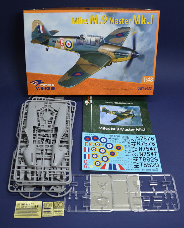 Dora Wings 1/48 Scale DORDW48033 Miles M.9 Master Mk.I, 1/48