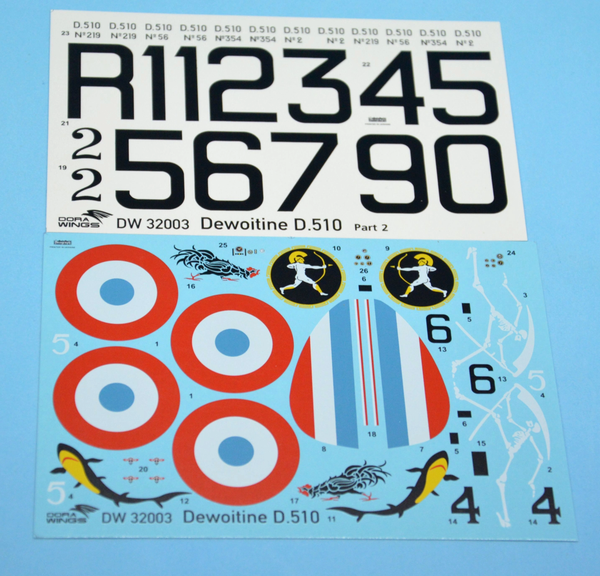 Dora Wings 1/32 Scale DORDW32003 Dewoitine D.510, 1/32