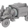 Thunder Model 1/35 WW2 LRDG F30 Patrol Truck with Offset Rear Bed