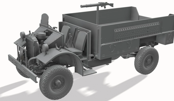 Thunder Model 1/35 WW2 LRDG F30 Patrol truck Standard edition