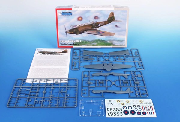 Special Hobby 1/72 Scale WW2 RAF Fairey Battle Mk,I 'Bloodbath over France' 1/72