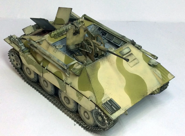Thunder Model 1/35 WW2 German Bergepanzer Hetzer with 2cm Flak Late - LIMITED BONUS EDITION