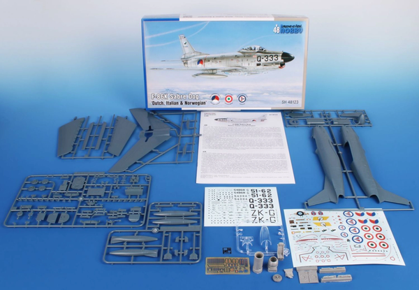 Special Hobby 1/48 Scale F-86K Sabre Dog 'Dutch, Italian & Norwegian' 1/48