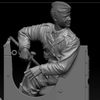 Thunder Model 1/35 WW2 US Crew M1A1 Wrecker