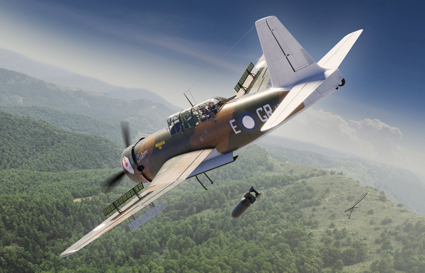 Dora Wings 1/72 Scale DORDW72039 Vultee Vengeance Mk2 1/72