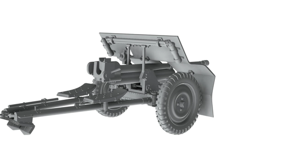 Thunder Model 1/35 WW2 Bofors 37 mm Anti-tank Gun