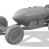 Thunder Model 1/32 WW2 US Army Bomb Trailer Mark 2 Mod.1