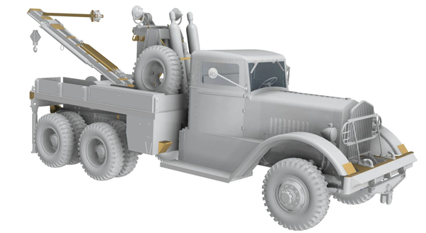 Thunder Model 1/35 WW2 US Heavy Wrecker Ward LaFrance Model 1000, Series 3