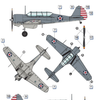Dora Wings 1/48 Scale DORDW48041 Curtiss-Wright SNC-1 Falcon II, 1/48