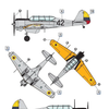Dora Wings 1/48 Scale DORDW48041 Curtiss-Wright SNC-1 Falcon II, 1/48