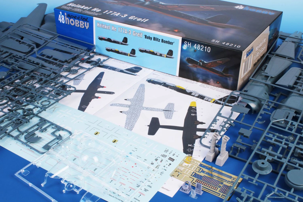 Special Hobby 1/48 Scale WW2 German Heinkel He 177A-3 Greif 'Baby Blitz Bomber' 1/48