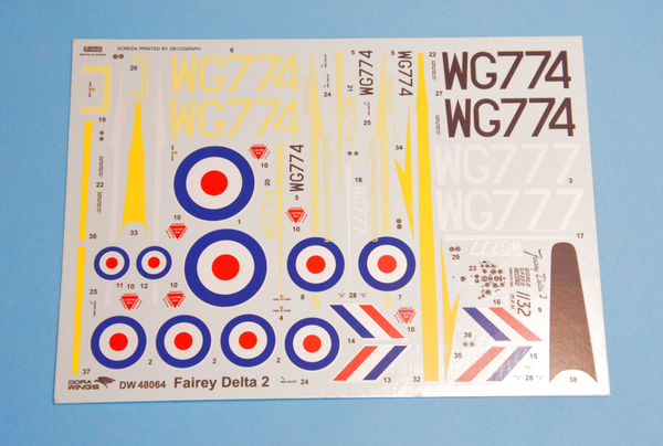 Dora Wings 1/48 Scale DORDW48064 Fairey Delta 2 1/48