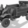 Thunder Model 1/35 WW2 LRDG CMP F30 Truck with Ordnance 37mm MKI Bofors Gun